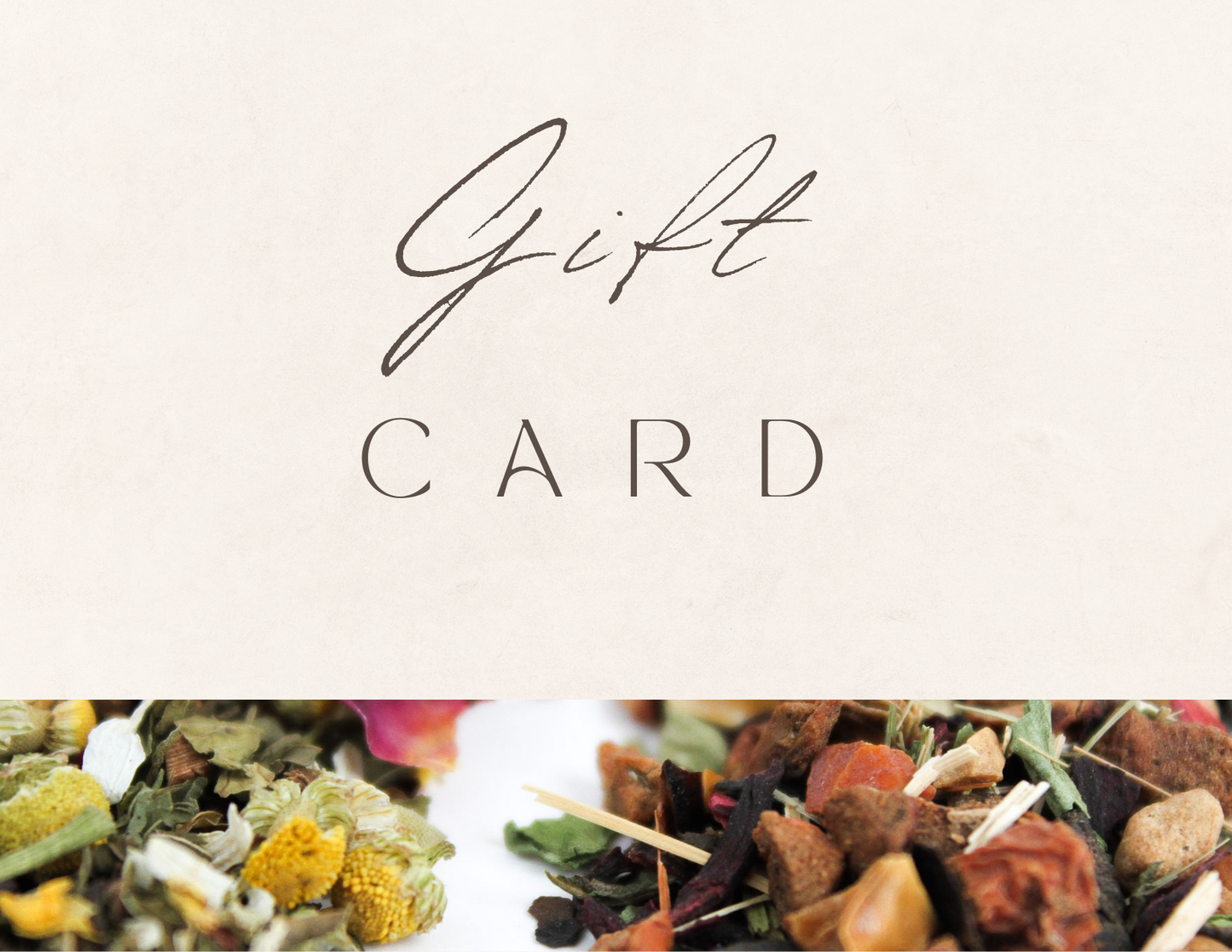 Pour-et Teas Gift Card