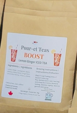 Boost Lemon Lift Iced Tea