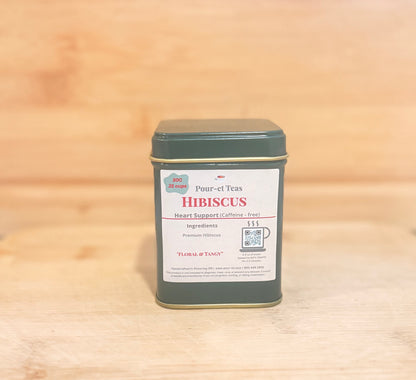 50g Hibiscus Tea -Loose Leaf