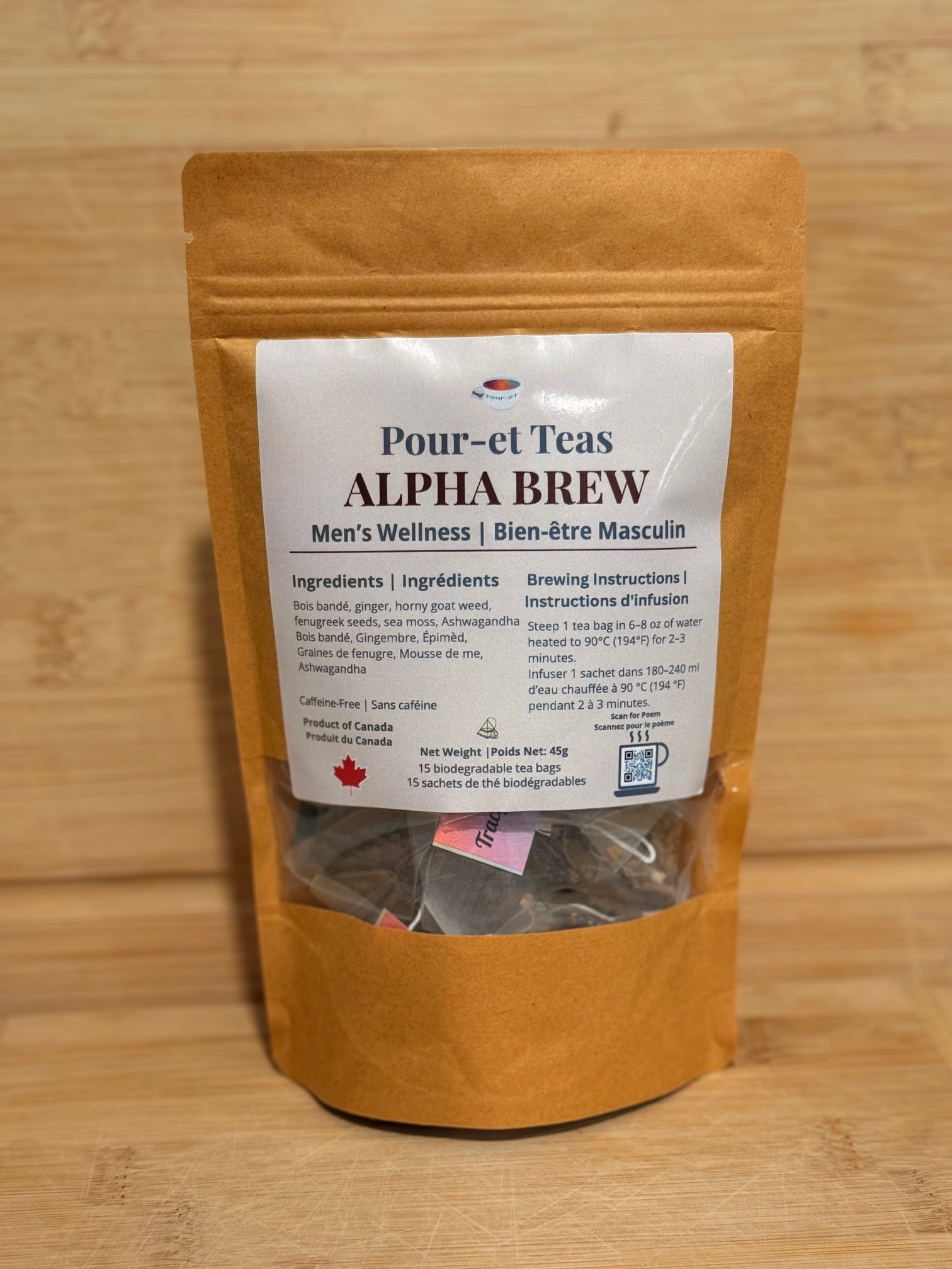Alpha Brew Herbal Tea – Pour-et Teas